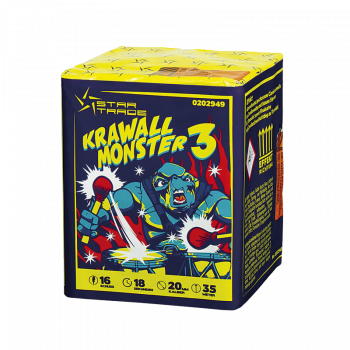 Krawallmonster 3 ist eine 16 Schuss Batterie von Startrade