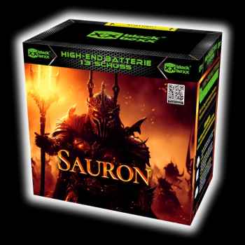 Sauron ist eine 13 Schuss Batterie von Blackboxx