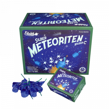 Silber-Meteoriten Kaliber C von Funke mit Crackling