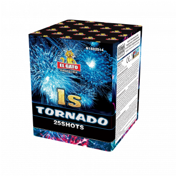 Tornado 1 Sek. ist eine 25 Schuss Batterie von El Gato